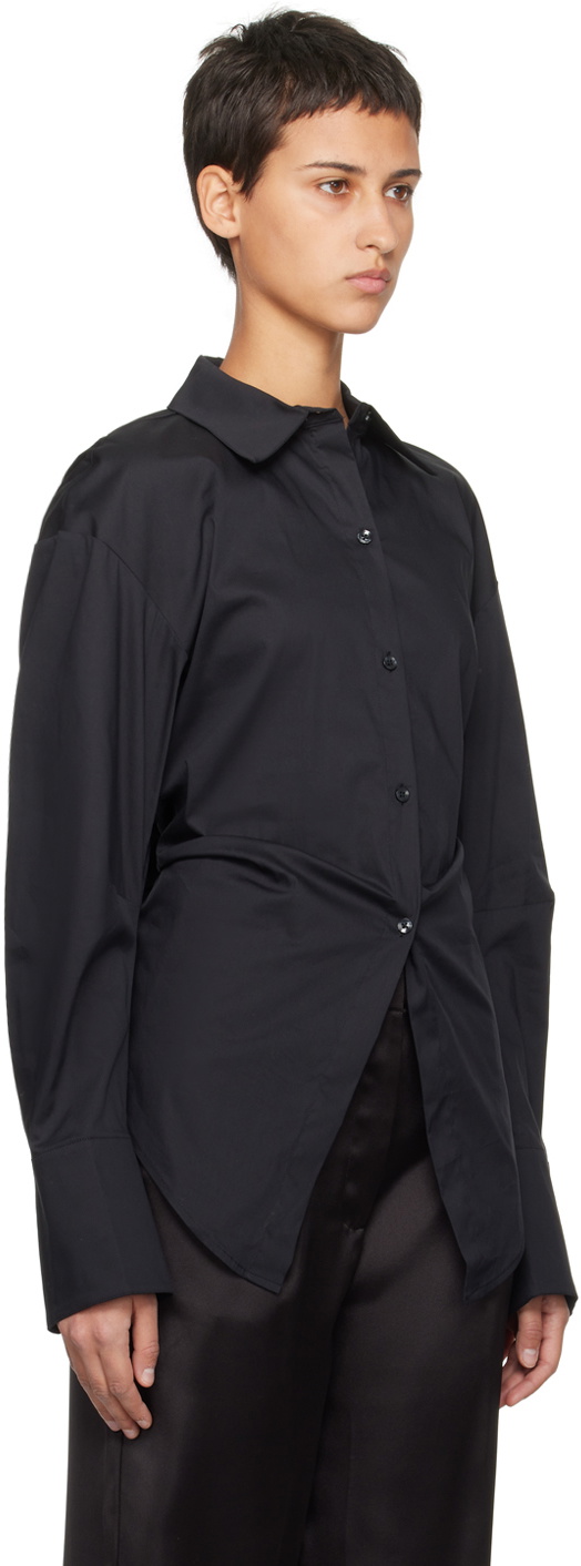 SIMONMILLER Black Loch Shirt Simon Miller