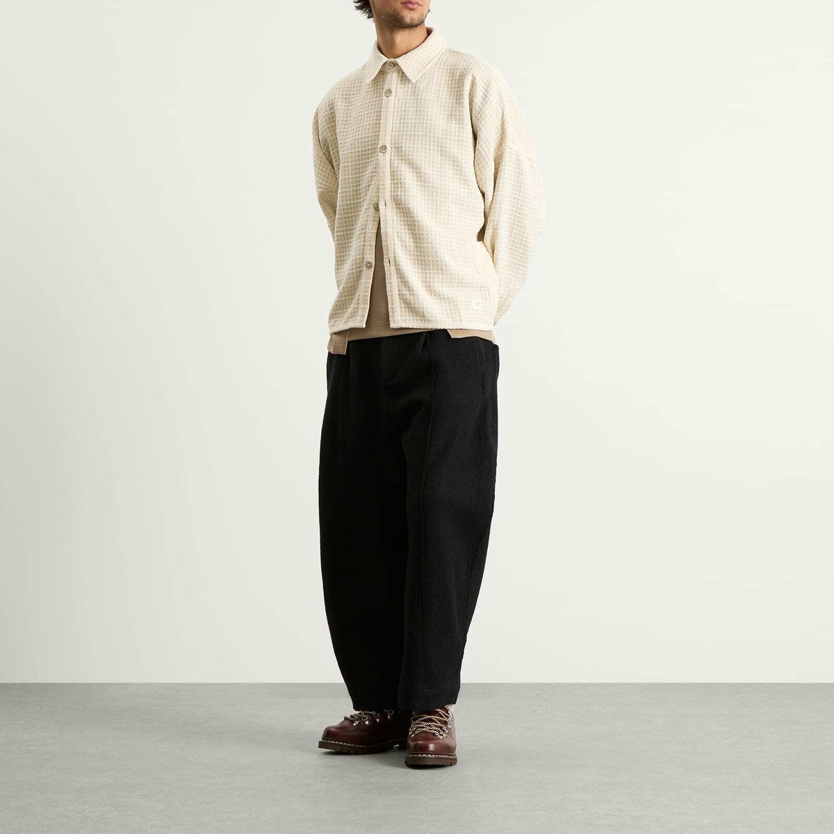 Gander Men's Deans Shirt in Cream