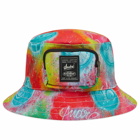Eastpak x André Saraiva Bucket Hat in Fluo Clouds 