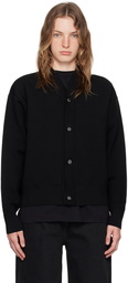 JACQUEMUS Black Les Classiques 'Le cardigan boutonné' Cardigan