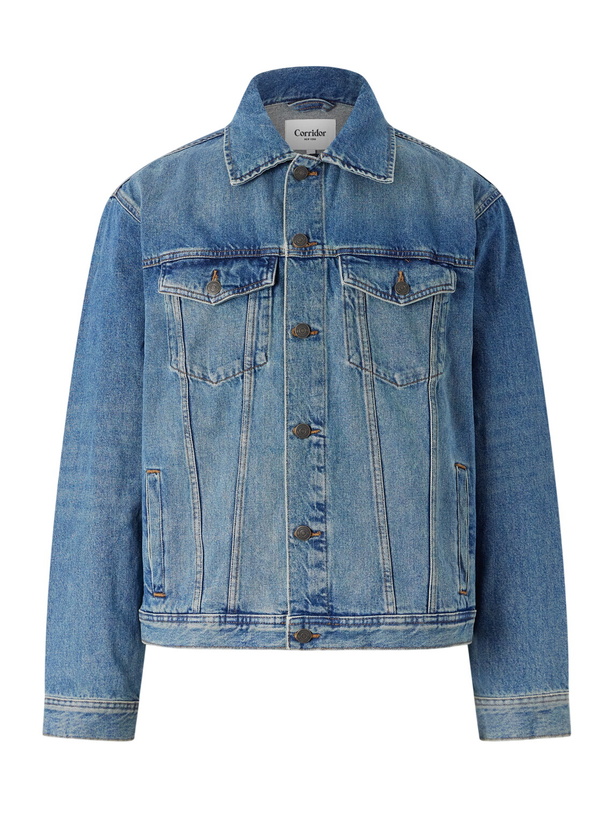 Photo: Corridor - Denim Trucker Jacket - Blue