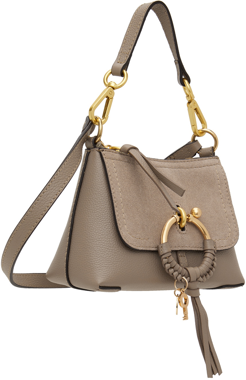JOAN ジョアン/ MINI CROSSBODY 　ミニクロスボディバッグ See by Chloé Taupe Joan Mini Crossbody Bag See by Chloe