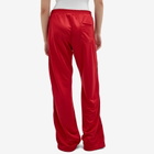 Fiorucci Women's Puffy Piping Track Trousers in Red