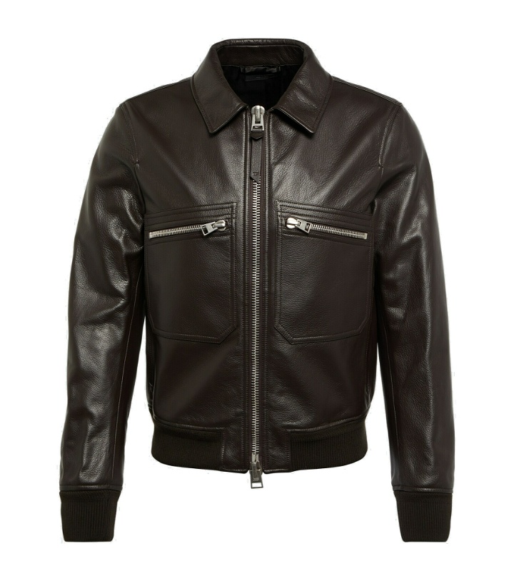 Photo: Tom Ford - Leather jacket