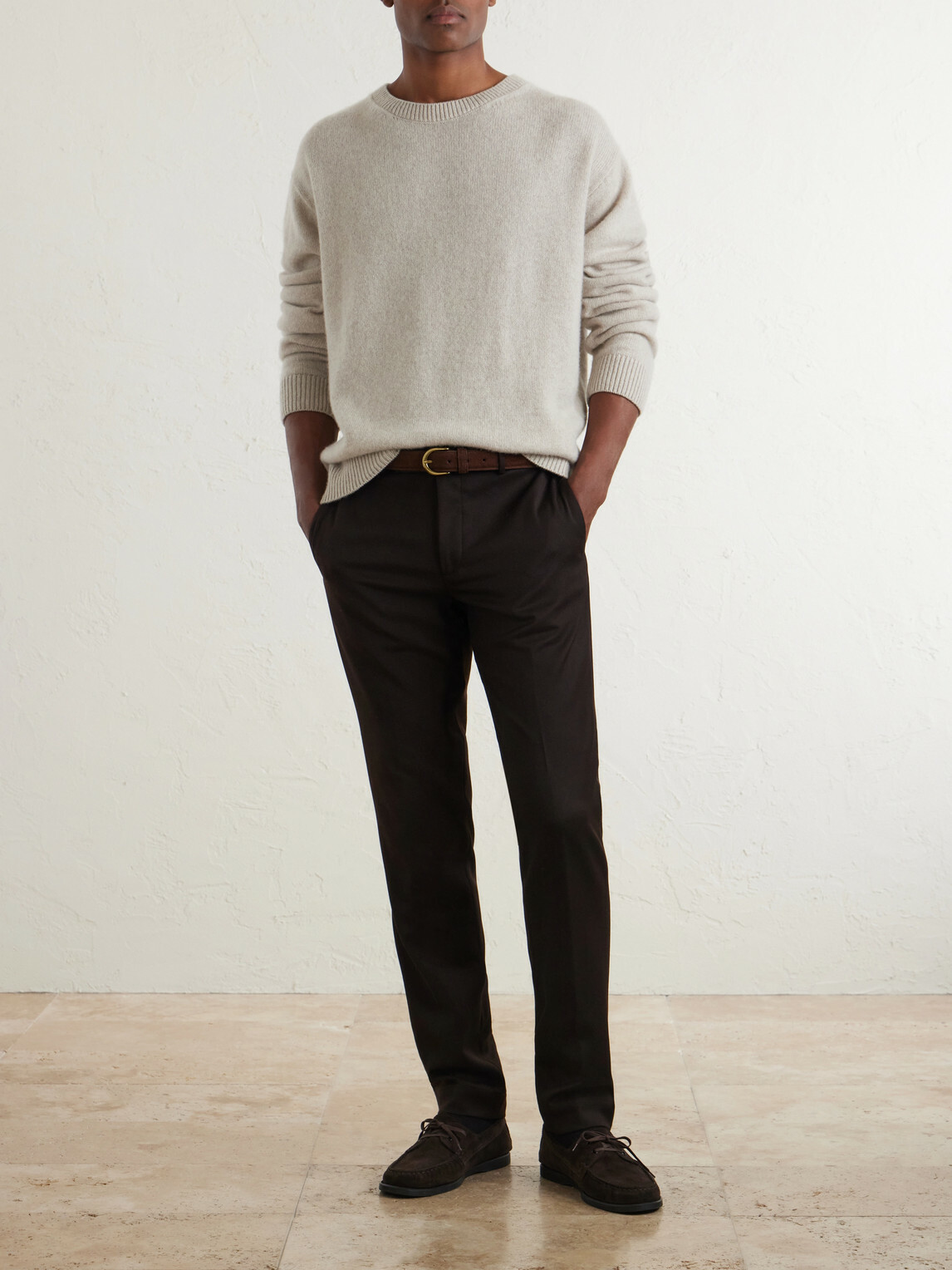 Slowear - Straight-Leg Pleated Woven Suit Trousers - Brown