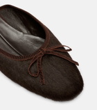 Herbert Levine 24/7 calf hair d'Orsay ballet flats