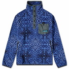 KAVU Men's Teannaway Snap Fleece in Double Indigo