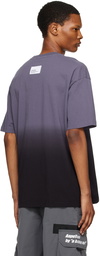 AAPE by A Bathing Ape Purple & Black Patch T-Shirt