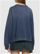 MAISON MARGIELA - Distressed Cotton Sweatshirt