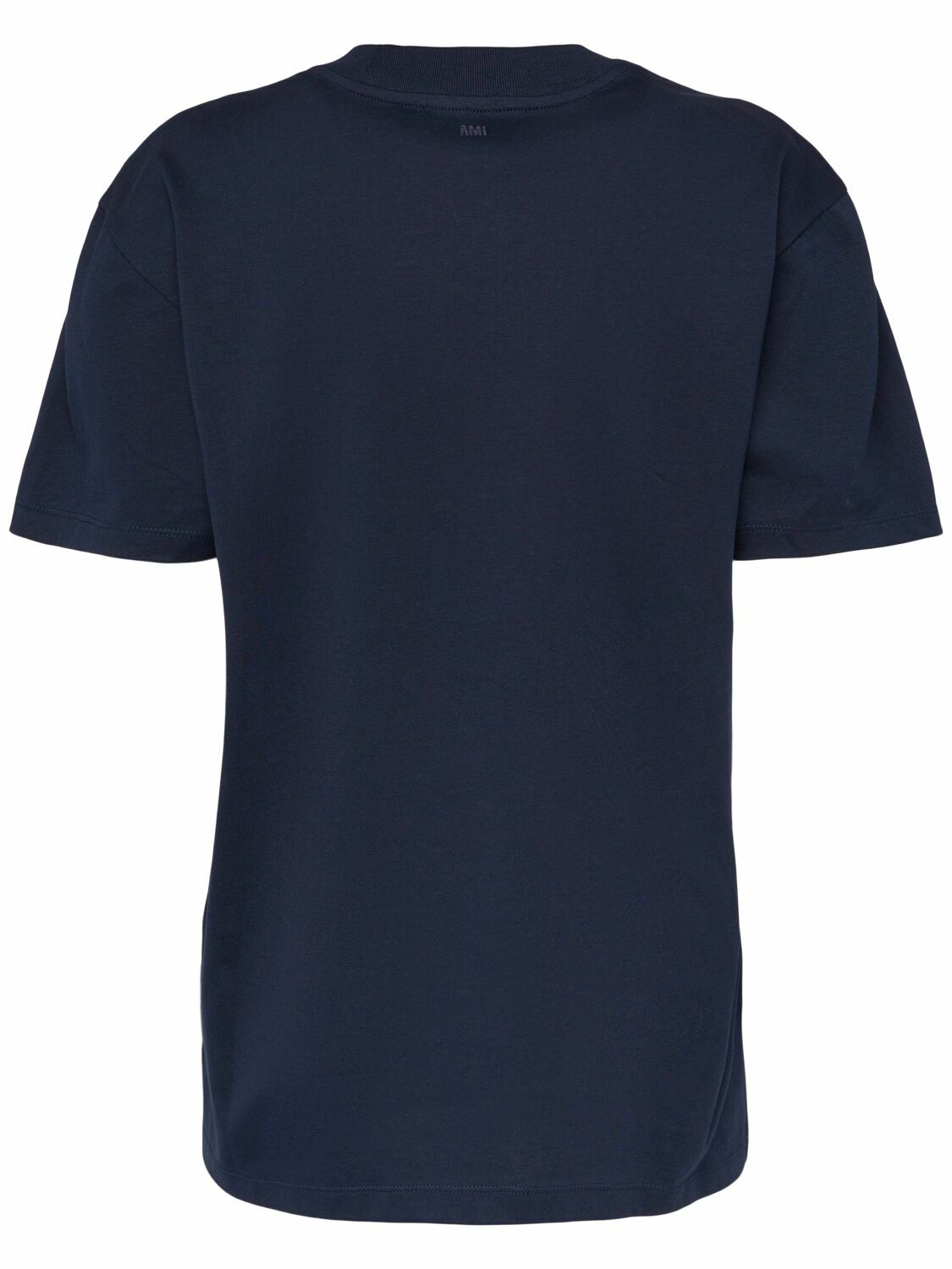 AMI PARIS Cotton Jersey T-shirt AMI