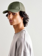 LOEWE - Logo-Appliquéd Cotton-Canvas Baseball Cap - Green