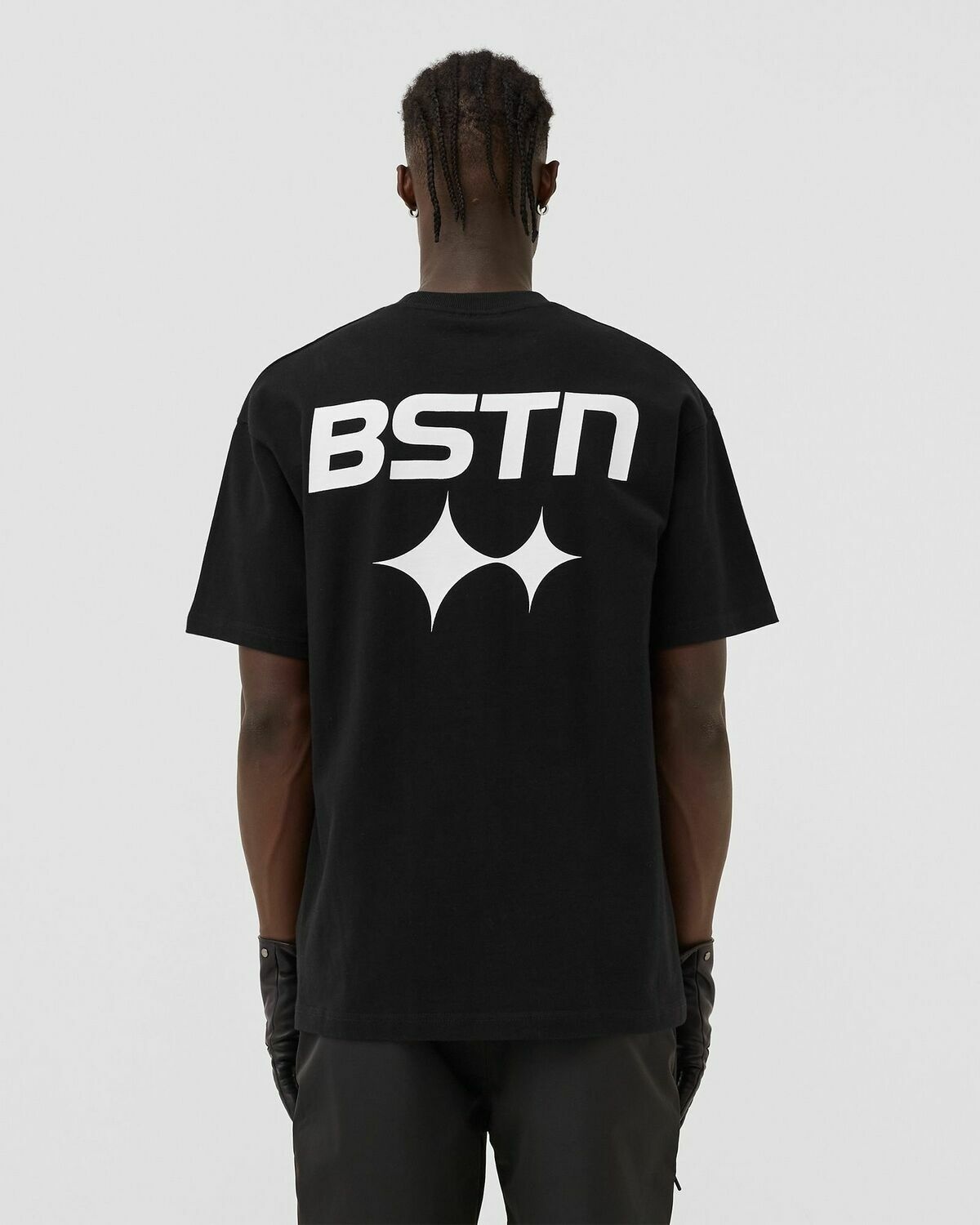 Bstn Brand Sports Logo Heavyweight Tee Black - Mens - Shortsleeves