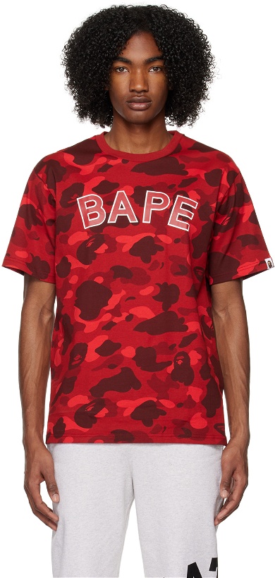 Photo: BAPE Red Camo Bape T-Shirt
