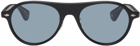 Garrett Leight Black Lady Eckhart Sunglasses