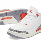 Air Jordan 3 Retro PS Sneakers in White/Cosmic Clay/Anthracite