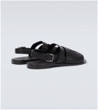 Dolce&Gabbana DG leather sandals