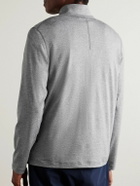 Lululemon - Stretch Recycled-Jersey Half-Zip Sweatshirt - Gray