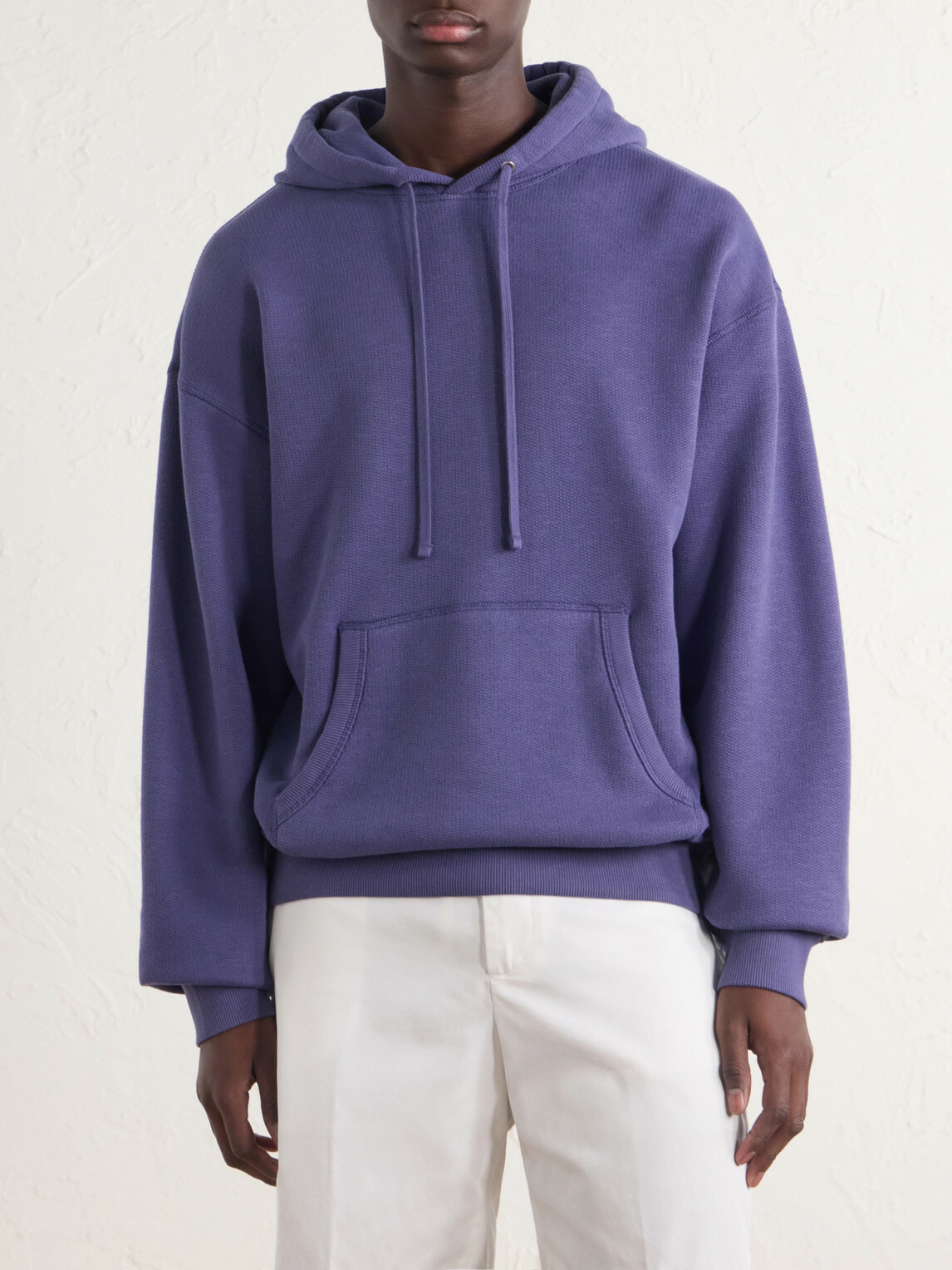 Aimé Leon Dore - Marina Cotton-Jersey Hoodie - Blue