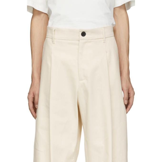 Studio Nicholson Off-White Blake Volume Jeans Studio Nicholson