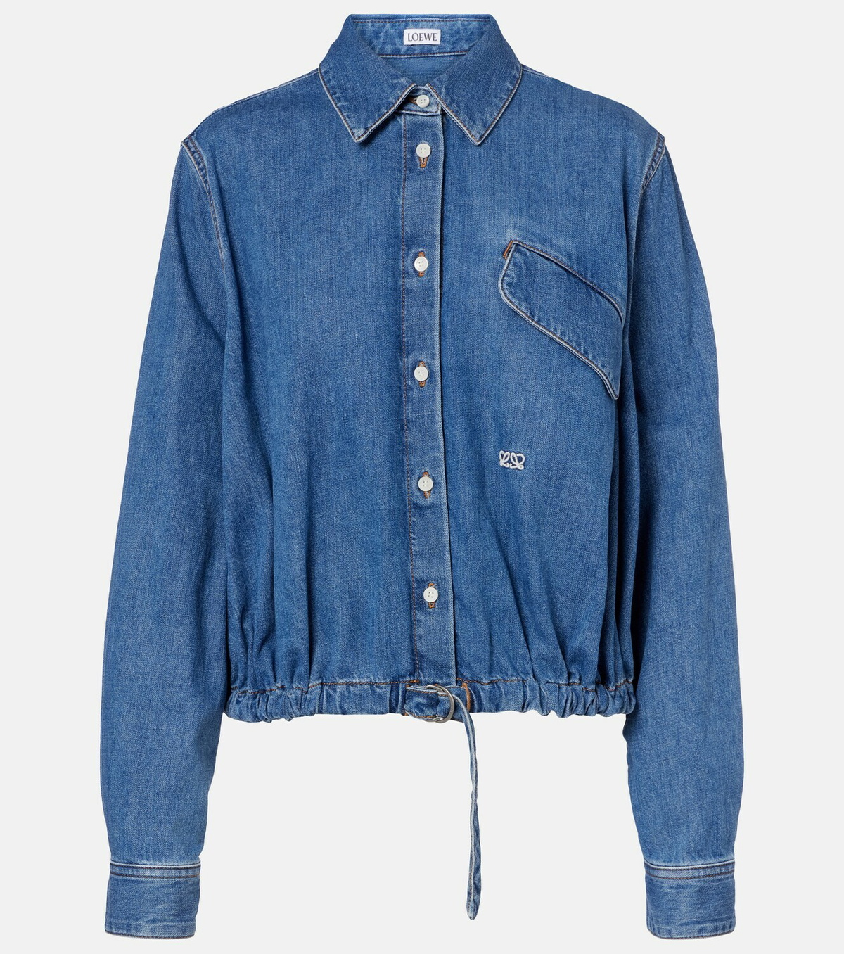 Loewe Double L denim shirt