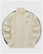 Fred Perry Contrast Tape Track Jacket Beige - Mens - Track Jackets