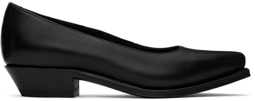 Photo: Gabriela Coll Garments Black NO.185 Sendra Slip-On Loafers