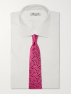 CHARVET - Paisley Silk-Jacquard Tie - Red