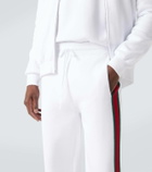 Gucci Web Stripe cotton-blend pants