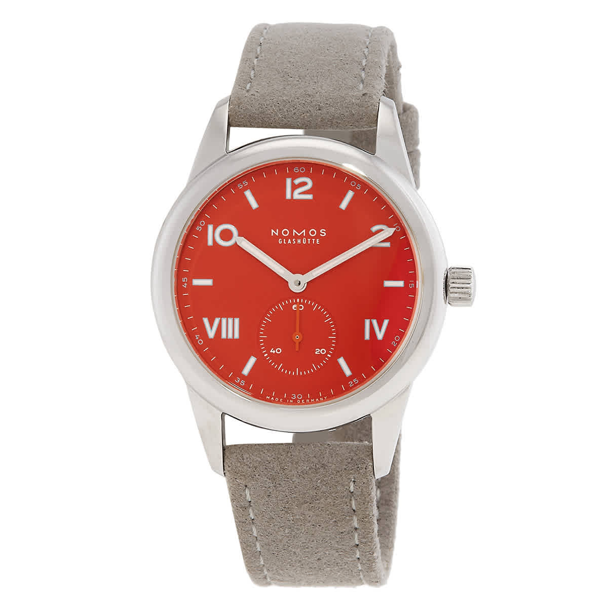 Nomos Club Campus Nonstop 36mm Automatic Red Dial Ladies Watch 716