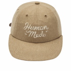 Human Made Men's Wool 6 Panel Cap in Beige 