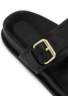 A.emery Prince Leather Sandals Black