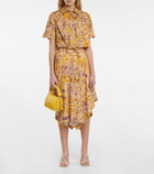 Altuzarra - Ben floral cotton-blend crop top