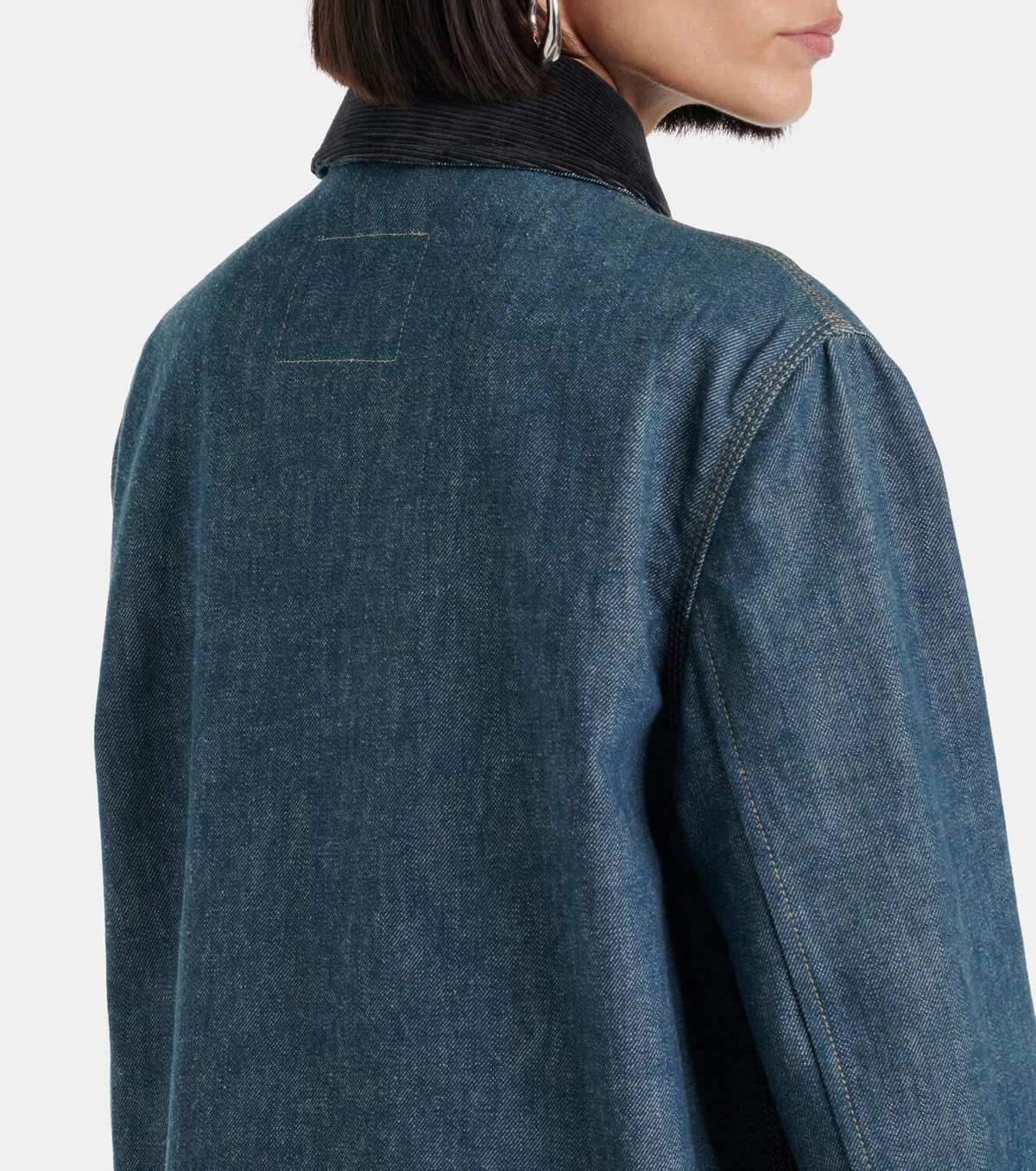 Loro Piana Dean denim field jacket
