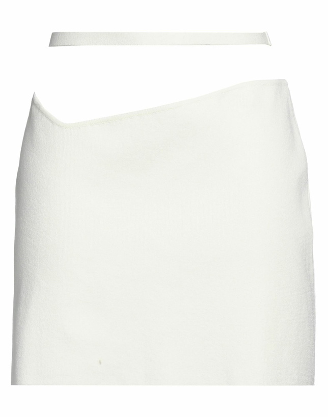 Photo: Andreādamo Womens Mini skirt Ivory