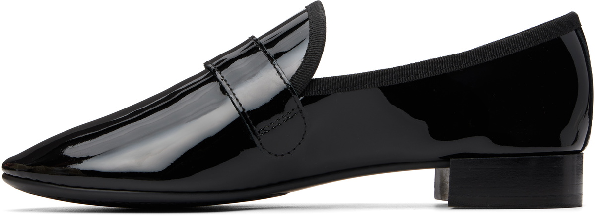 Repetto Black Michael Rubber Sole Loafers