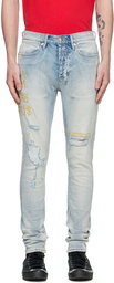 Ksubi Blue 23 Van Winkle Jeans