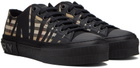 Burberry Black Embossed Sneakers