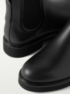 FERRAGAMO - Cezanne Leather Chelsea Boots - Black