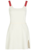 Spence Court Piqué Ponte Mini Dress White