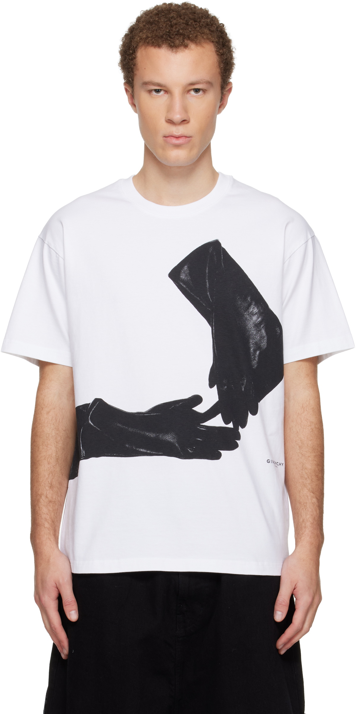 Givenchy White Surrealism Print T-shirt Givenchy