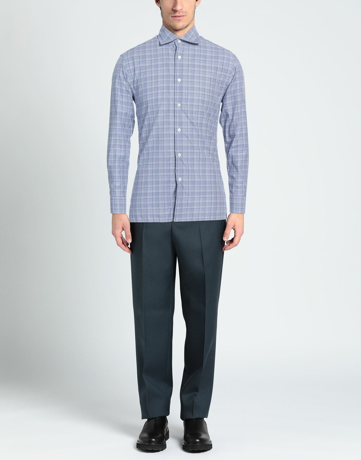 Dunhill Mens Shirt Light in Blue