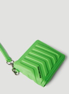 Car Small Zip Wallet in Green