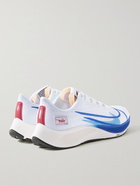 NIKE RUNNING - Air Zoom Pegasus 37 Premium Mesh Running Sneakers - White