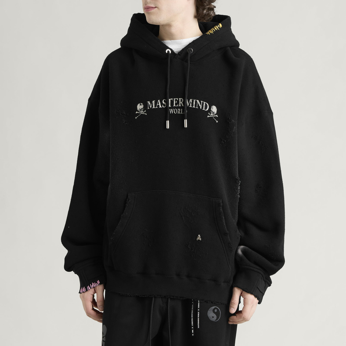 MASTERMIND WORLD Men's OG Vintage Hoodie in Black