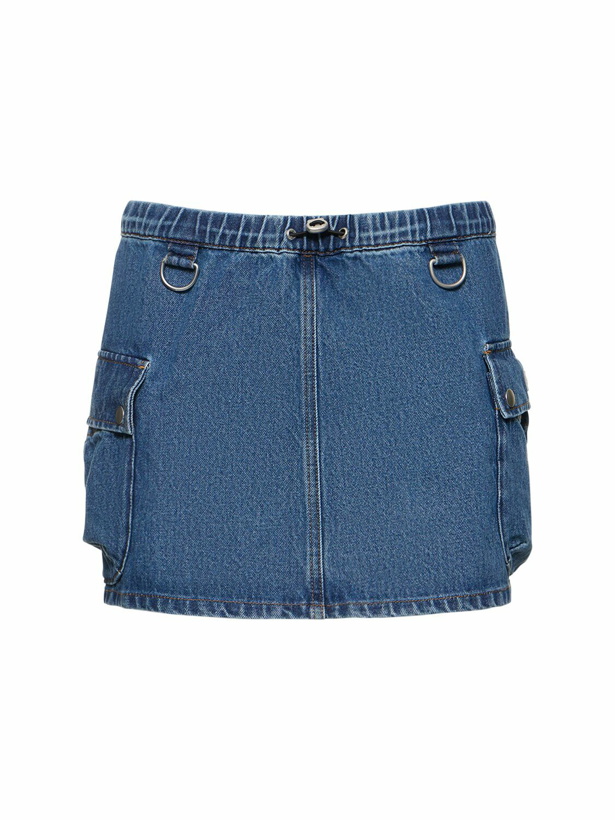 Photo: COPERNI - Cotton Denim Cargo Skirt