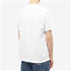 Dime Men's Plamepuzz T-Shirt in White