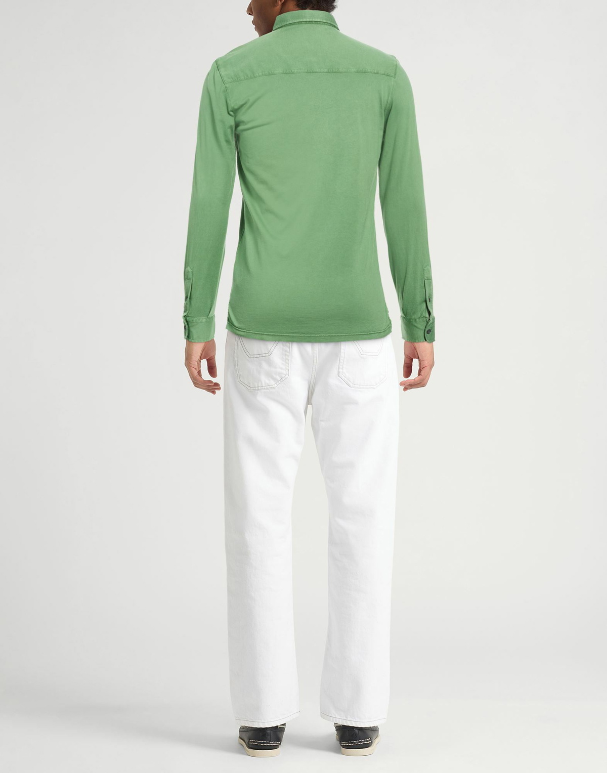 Fedeli Mens Shirt in Green