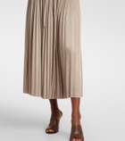 Joseph Rabat plissé midi skirt