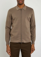 Sunspel Merino Wool Jacket Sand