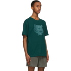 Kenzo Green Velvet Tiger T-Shirt